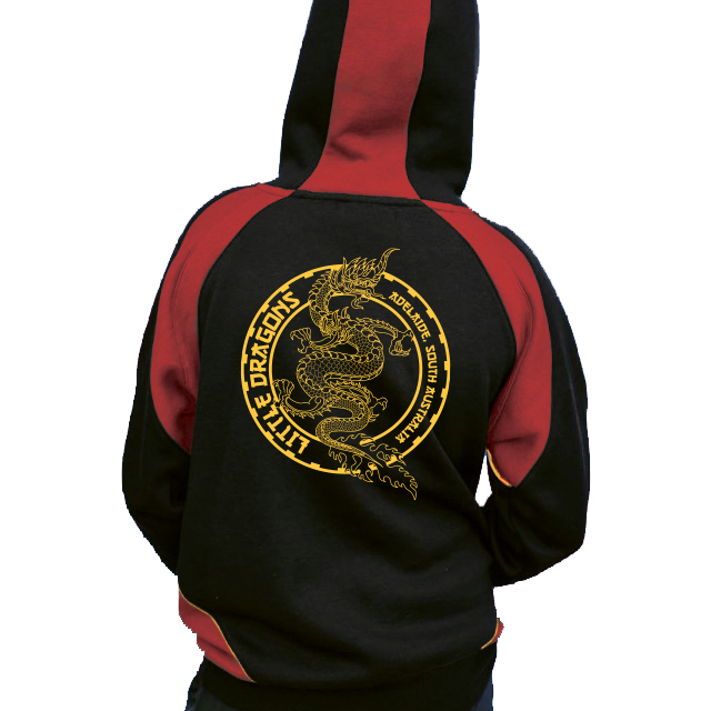 Kids Little Dragons Huxley Hoodie Back